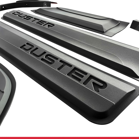 Compatible avec Dacia Duster 2018-2024 Fender Protecteur de Passage de roue pare-chocs Garde-boue et protection laterale Protection de la carrosserie voiture Kit NOİR