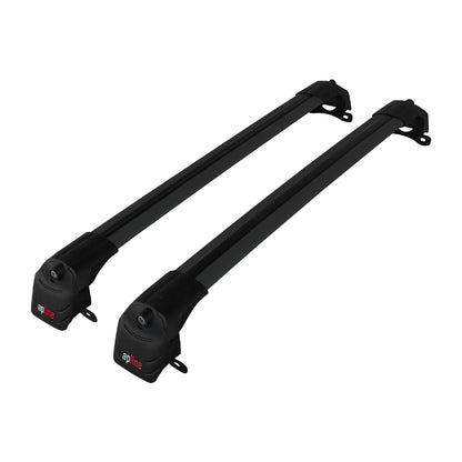 Compatible with Honda CR-V 5 2017-2022 ACE-2 Car Roof Rack Cross Bar Black Aluminium 2 Bars