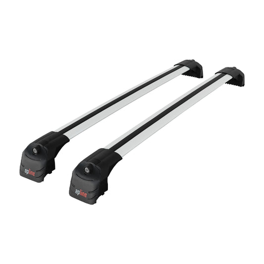 Compatible with Q7 (4M) 2016-2025 ACE-2 Car Roof Rack Cross Bar Grey Aluminium 2 Bars