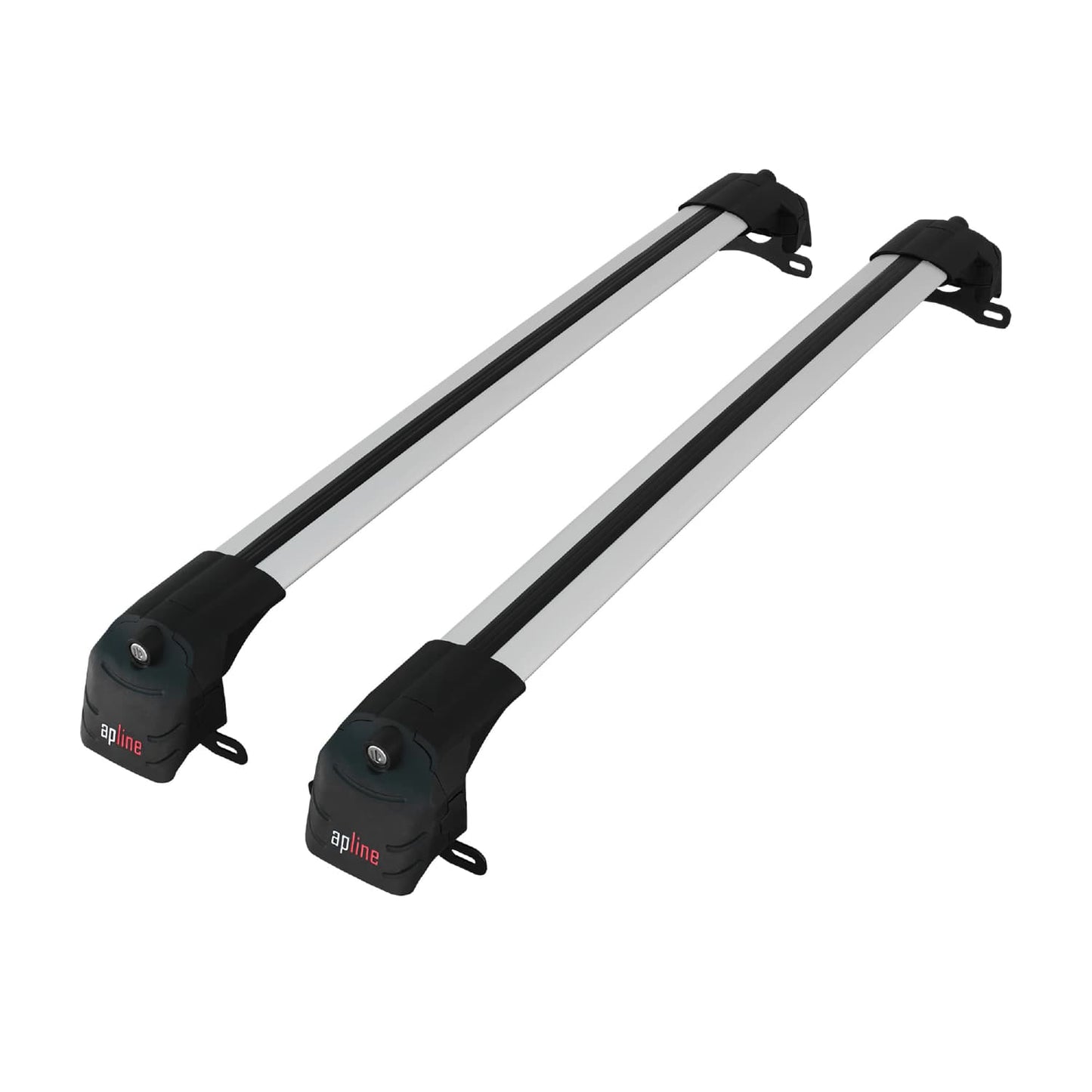 Compatible avec Cadillac XT5 2016-2024 ACE-2 modèle Barres de Toit Railing Porte-Bagages de Voiture Gris Aluminium Barres