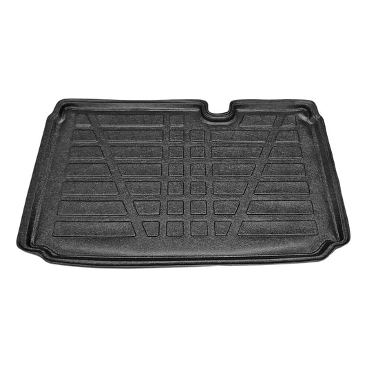 Compatible avec Ford EcoSport (B515) 2018-2023 Flexible Tapis de Coffre Plancher de Chargement Inférieur Noir