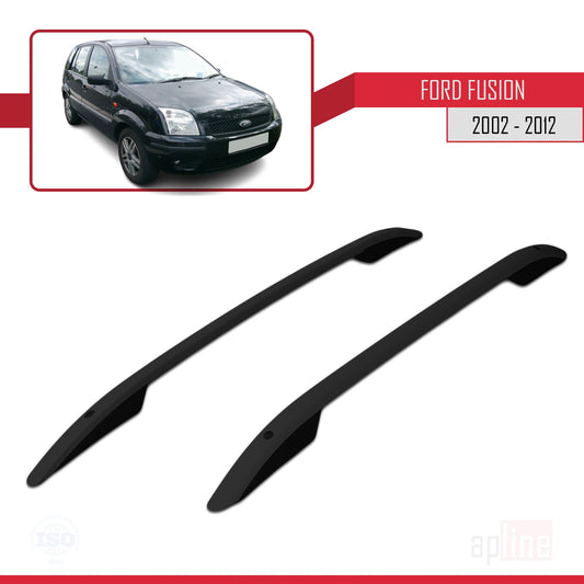 Compatible with Ford Fusion 2002-2012 (Short Wheelbase L1/H1) Roof Rails Roof Rack Luggage Carrier (Adhesive Model) Black