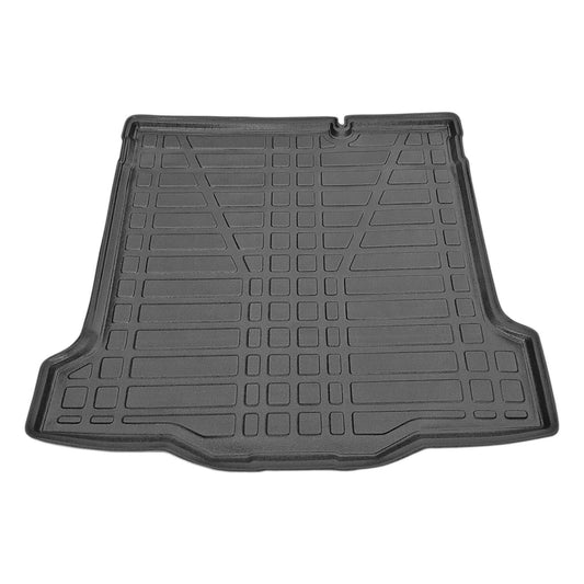 Compatible avec Ford Focus 4 (C519) Berline 2018-2025 Flexible Tapis de Coffre Plancher de Chargement Noir