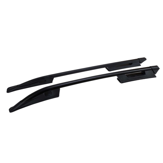 Compatible avec Mitsubishi Triton 4 2006-2014 (Empattement Court L1/H1) Rails de Toit Porte-bagages sur le Toit (Modèle Adhésif) Noir
