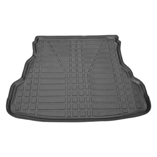Compatible avec Renault Symbol 2 2008-2012 Flexible Tapis de Coffre Plancher de Chargement Noir