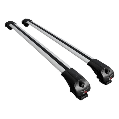 Compatible with Renault Duster 2 (HM) 2018-2024 ACE-1 Car Roof Rack Cross Bar Grey Aluminium 2 Bars