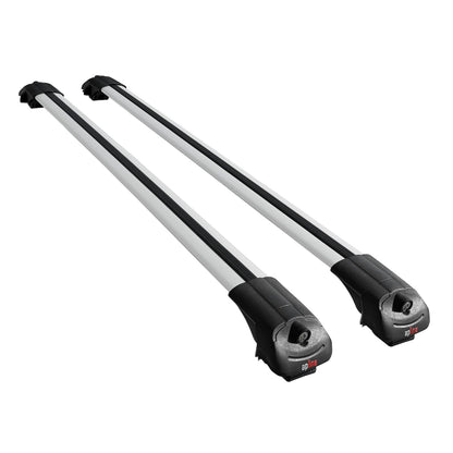 Compatible avec Ford Explorer 2006-2010 ACE-1 Barres de Toit Railing Porte-Bagages de Voiture Gris Aluminium 2 Barres
