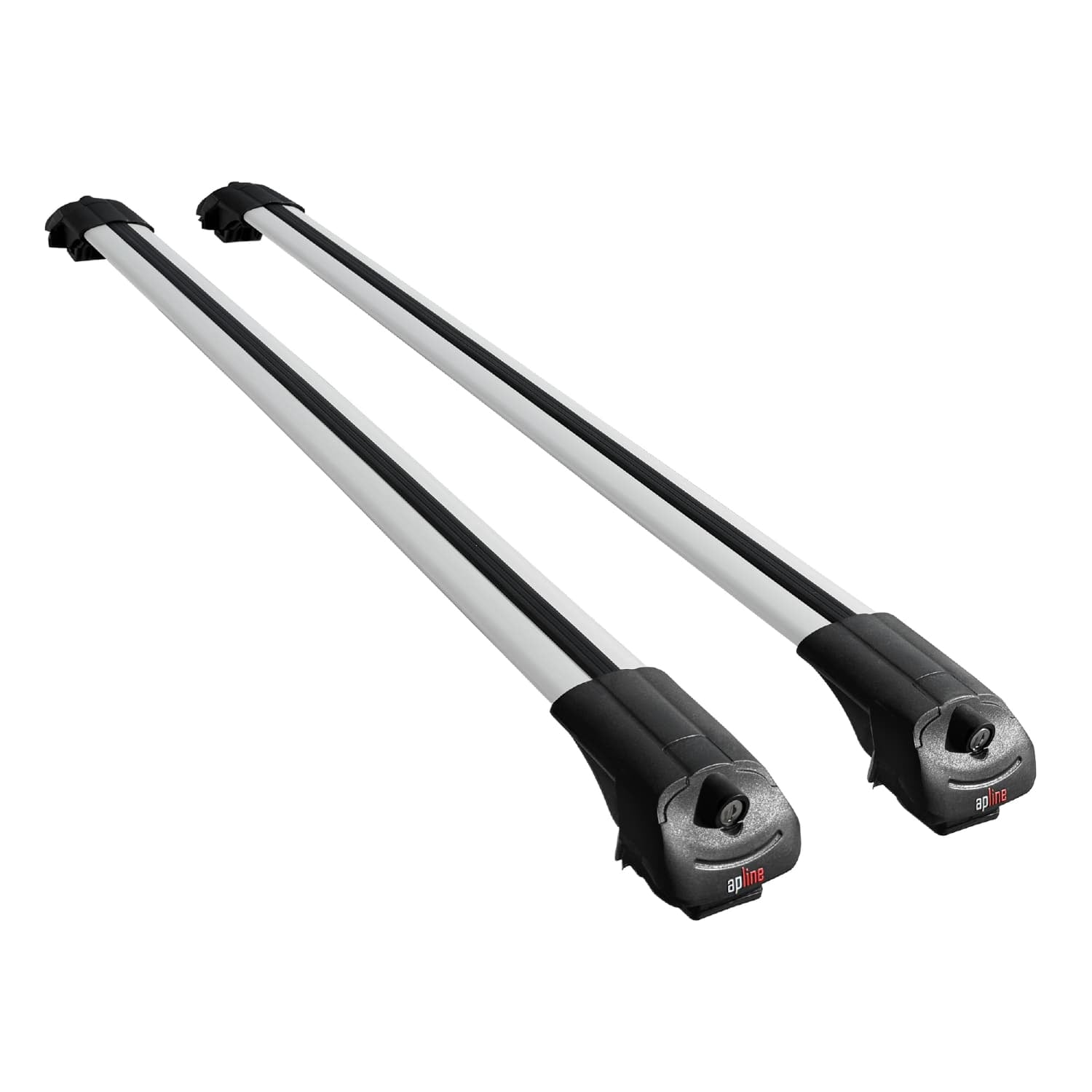 Compatible avec Mercedes M Class 3 (W166) Pre-Facelift 2012-2015 ACE-1 Barres de Toit Railing Porte-Bagages de Voiture Gris Aluminium 2 Barres