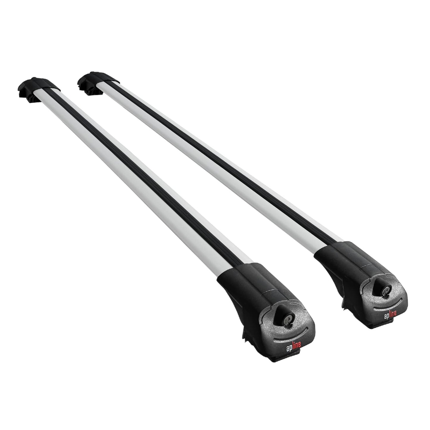 Compatible avec Hyundai i20 II Active 2015-2019 ACE-1 Barres de Toit Railing Porte-Bagages de Voiture Gris Aluminium 2 Barres