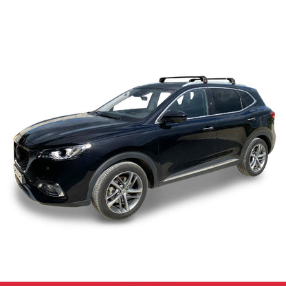 Compatible with MG HS (AS23) 2018-2024 ACE-2 Car Roof Rack Cross Bar Black Aluminium 2 Bars