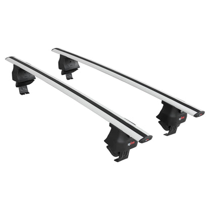 Compatible with Opel Vectra C 2002-2010 ACE-4 Car Roof Rack Cross Bar Grey Aluminium 2 Bars