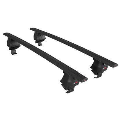 Compatible with Porsche Cayenne 3 (9YA) 2018-2025 ACE-4 Car Roof Rack Cross Bar Black Aluminium 2 Bars