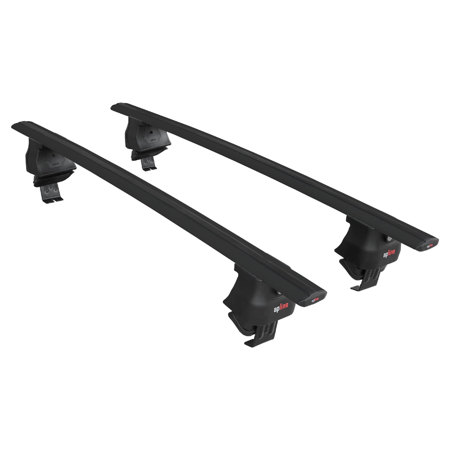 Compatible avec Citroen C3 III (SX/SY) 2016-2023 ACE-4 Barres de Toit Railing Porte-Bagages de Voiture Noir Aluminium 2 Barres