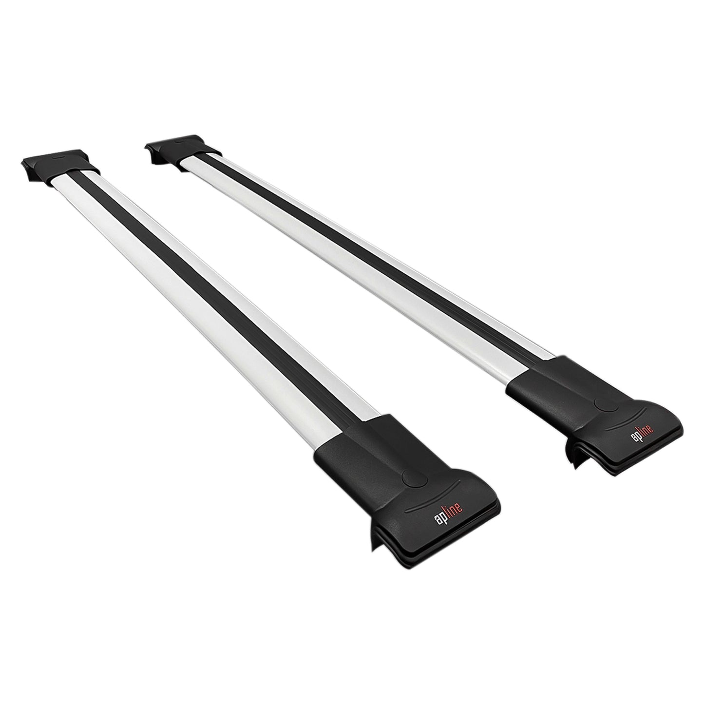 Compatible avec Chevrolet Venture 1997-2004 FLY Model Barres de Toit Railing Porte-Bagages de Voiture Gris Aluminium 2 Barres