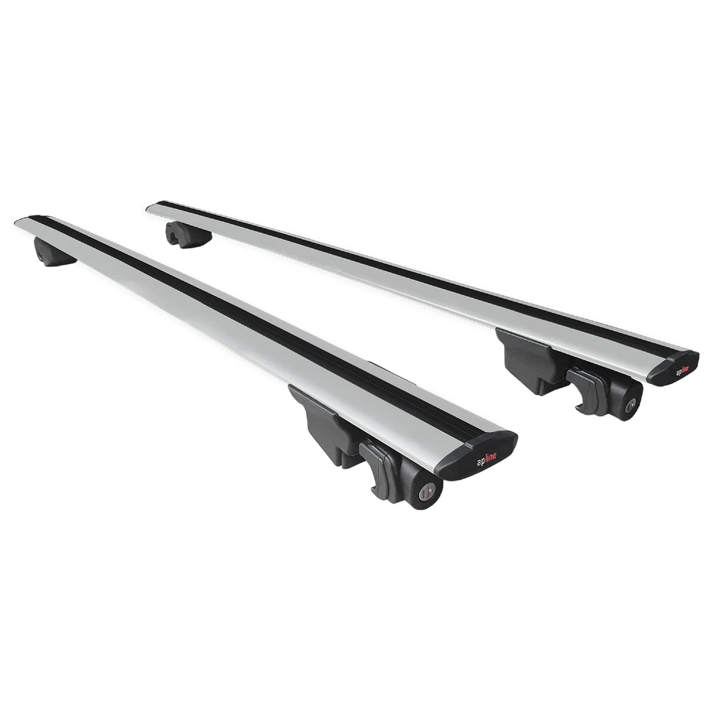 Compatible avec Peugeot Rifter 2023-2024 HOOK Model Barres de Toit Railing Porte-Bagages de Voiture Gris Aluminium 2 Barres
